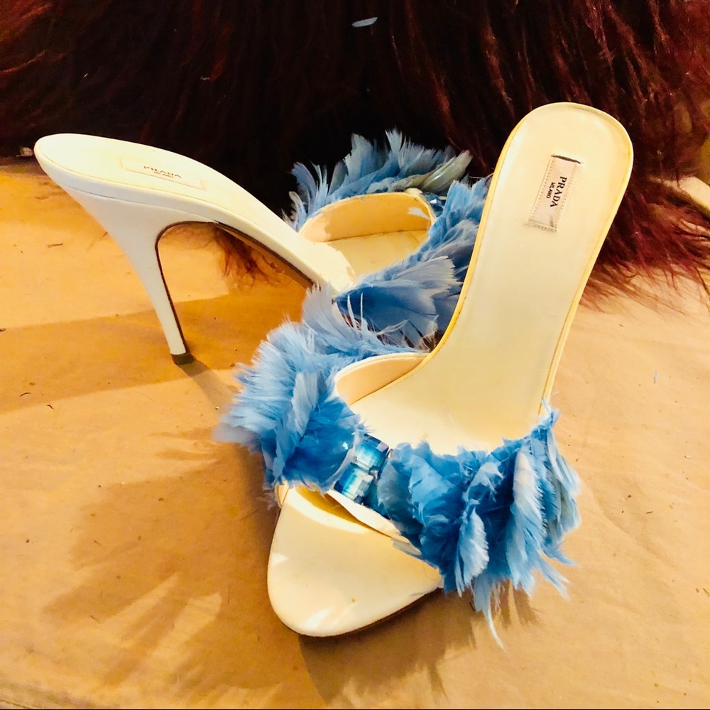 Prada mules embellished